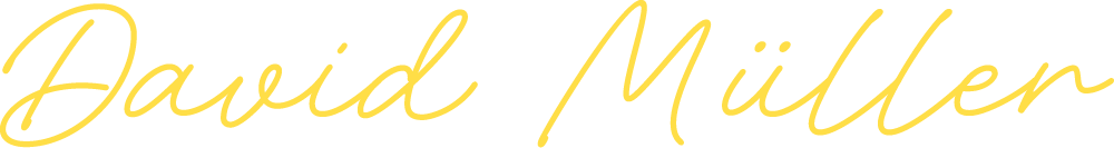 David Müller Unterschrift
